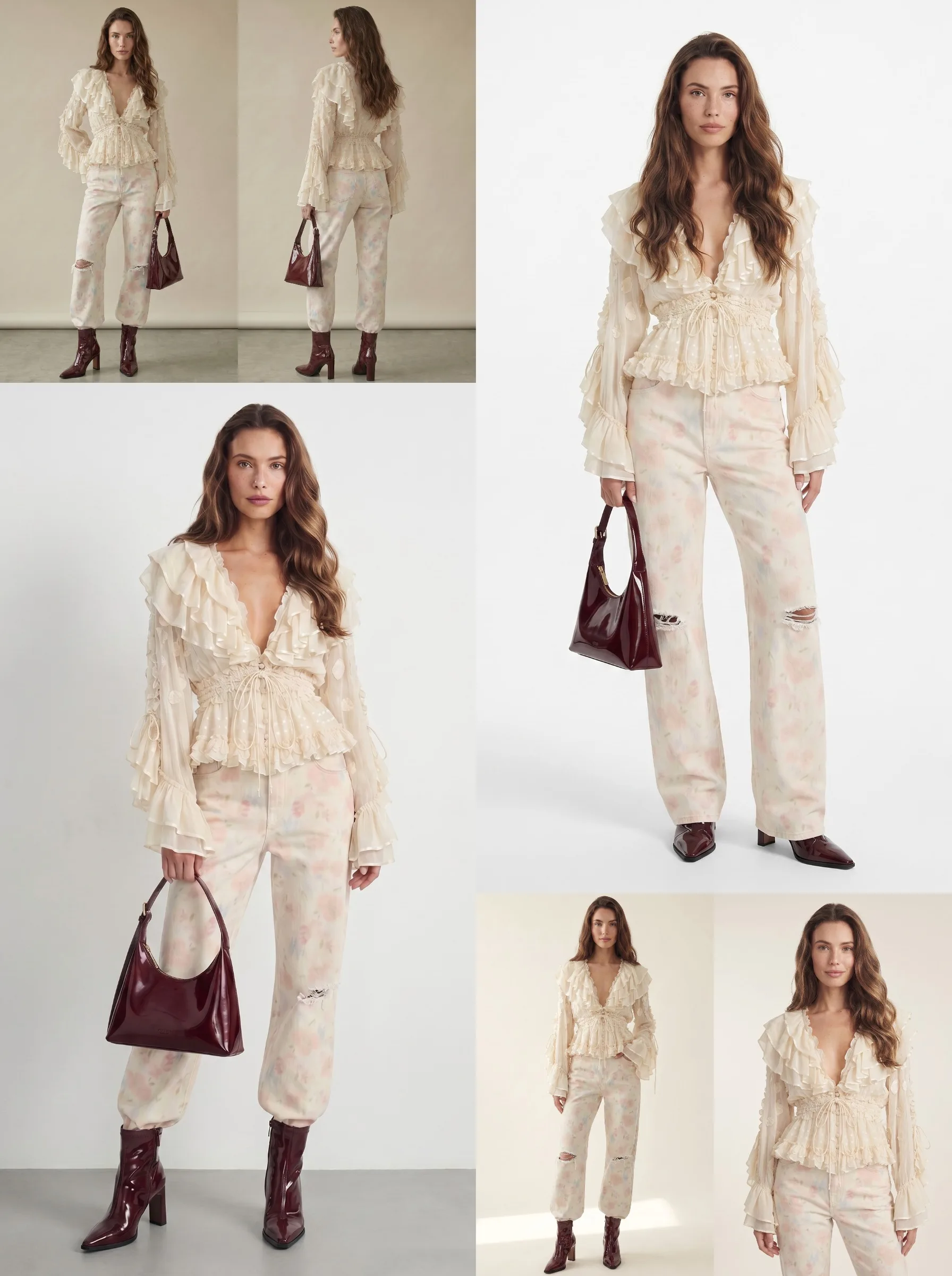 Студийный фон для fashion-съёмки